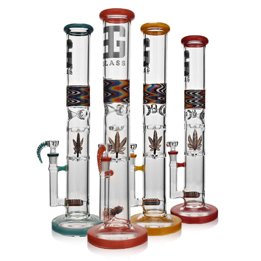 The EG Kaleidoscope Glass Bong