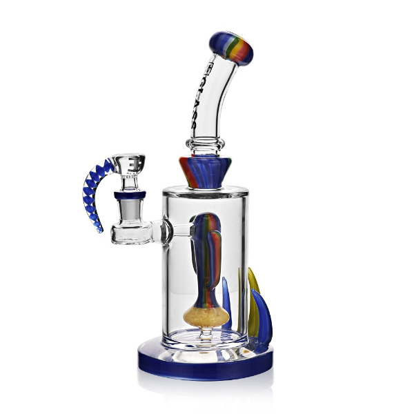 Solid Cactus Glass Smoking Rig 10.5"