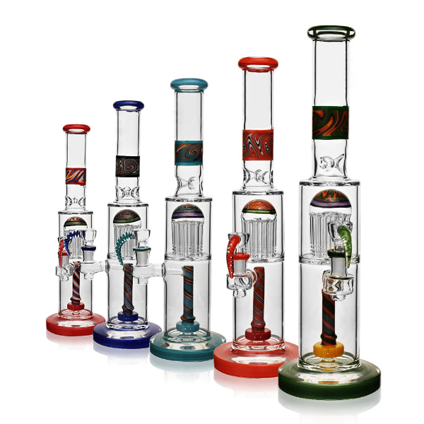 The Heady Harvest 15.5 inch Series Glass Water Bong