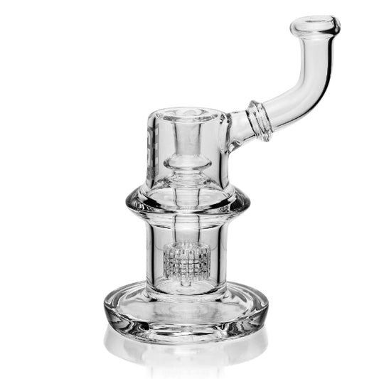 Crystal Glass Grid Mini Rig