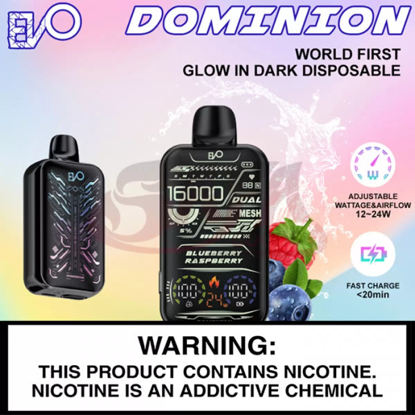 EVO Dominion 16,000 Puffs Disposable