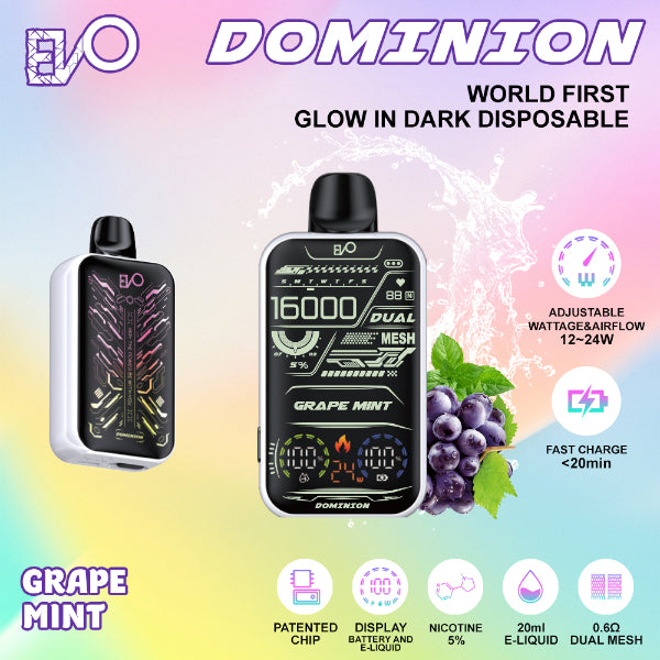 EVO Dominion 16,000 Puffs Disposable