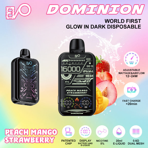 EVO Dominion 16,000 Puffs Disposable