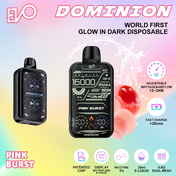 EVO Dominion 16,000 Puffs Disposable