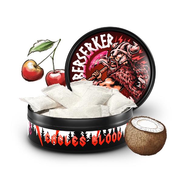 Best Deal Berserker Caffeine Pouches (15ct Can) 5 Pack - Eagles Blood