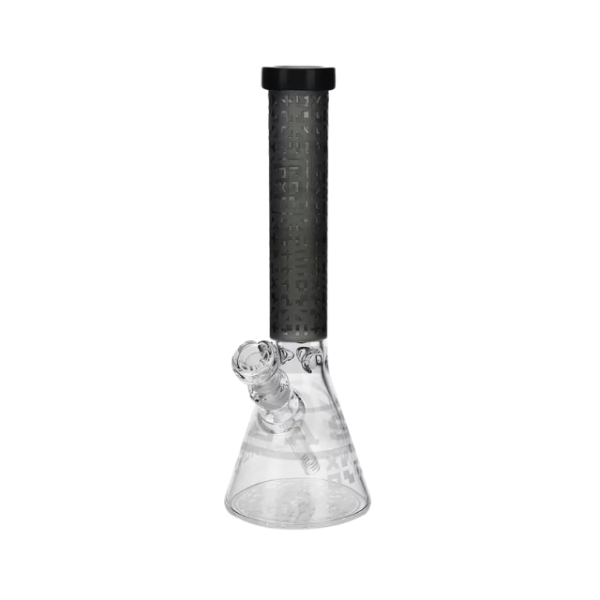 The Binary Glass Beaker Bong 15inch