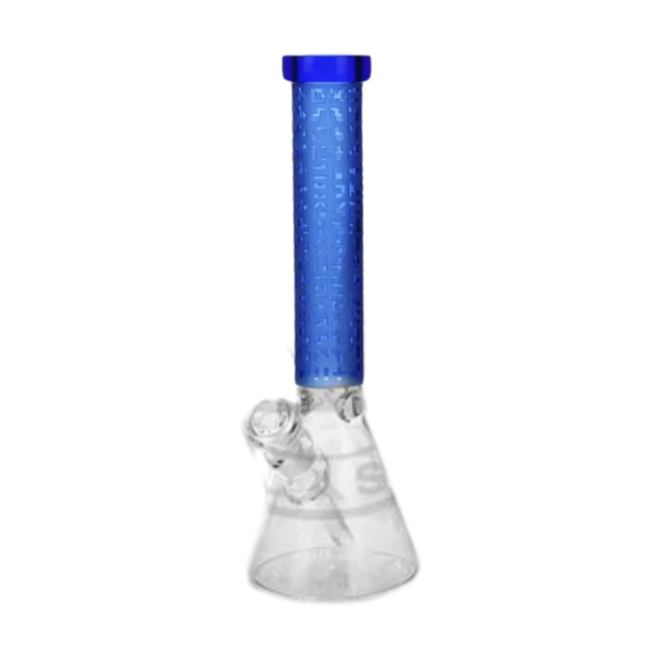The Binary Glass Beaker Bong 15inch