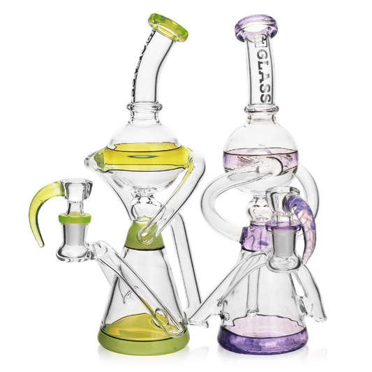 Planet Boro Glass Recycler 10"