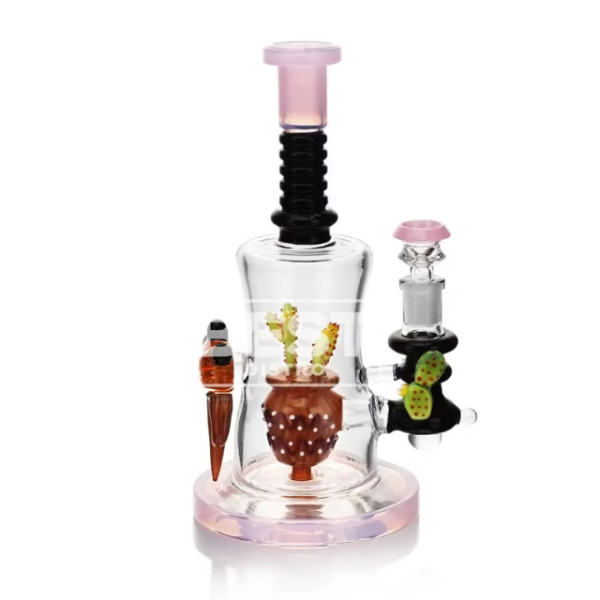 Bonsai Slime Heady Glass Water Pipe 10″