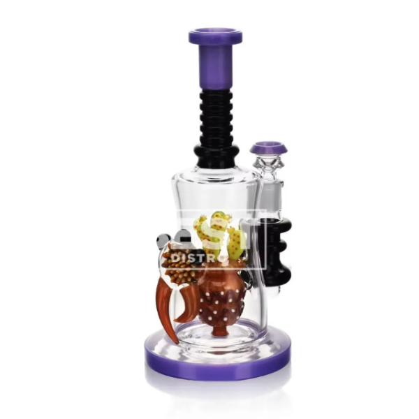 Bonsai Slime Heady Glass Water Pipe 10″