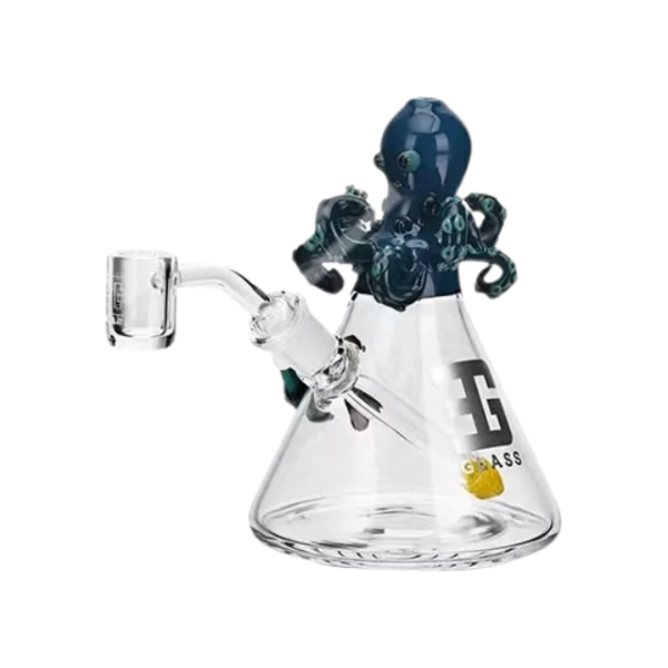 Heady Octopus Glass Pipe 6 inch