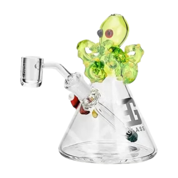 Heady Octopus Glass Pipe 6 inch