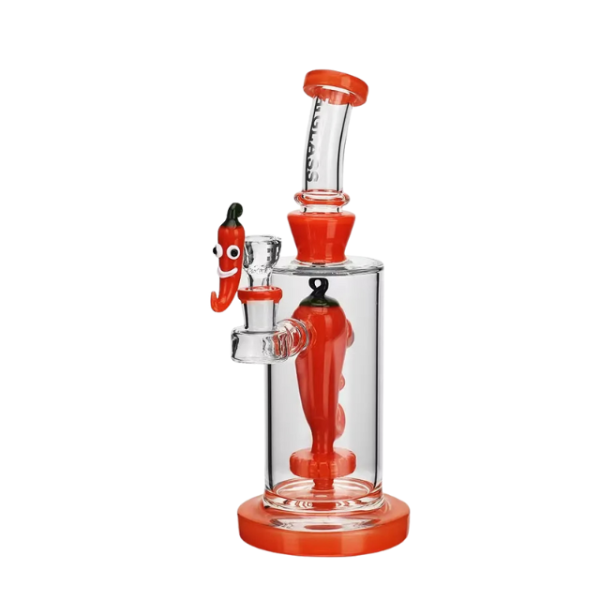 10" Sweet Pepper Glass Series Water Pipes