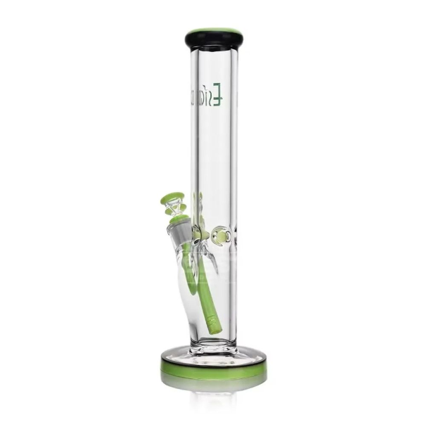 14in Straight Slime Series Glass Bong w/ 14mm bowl
