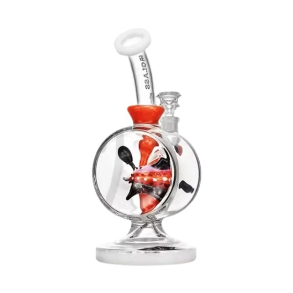 9" Bubble Chamber Heady Water Glass Bong