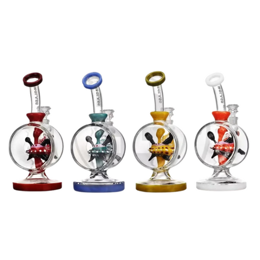 Bubble Chamber Heady Water Glass Bong