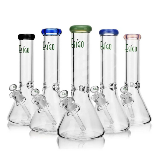 Esigo - 12 Inch 7mm Thick Bubble Elite Glass Bong Series