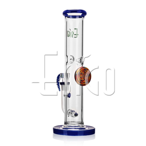 Chromatic Swirl Glass Water Pipe