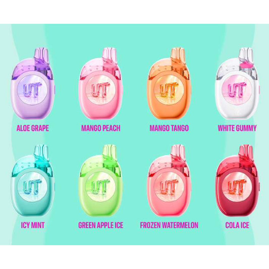 FLUM UT Bar 50K Clear Tank Disposable Vape