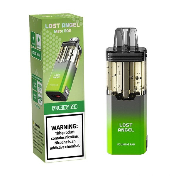 Best Deal Lost Angel Mate 50,000 Puffs Flavor Pods 5-Pack - Fcuking Fab