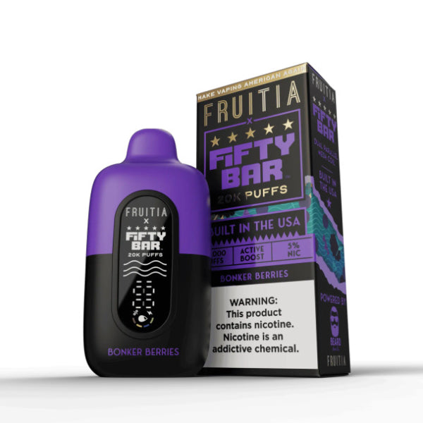fifty bar vape blueberry pound cake Fifty Bar x Fruitia 20,000 Puffs Disposable – $14.50 – eLiquid.com