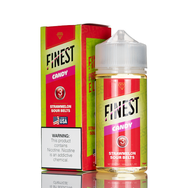 Finest E-Liquid - Candy Edition - Strawmelon Sour Belts - 100mL