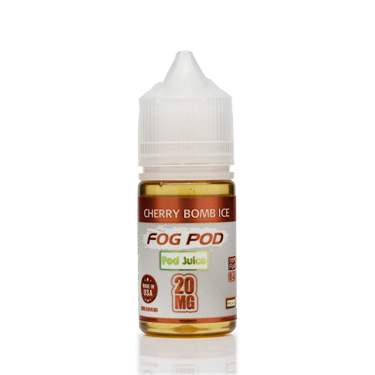 Pod Juice X Fog Pod Salt Nic - Cherry Bomb Ice - 30mL