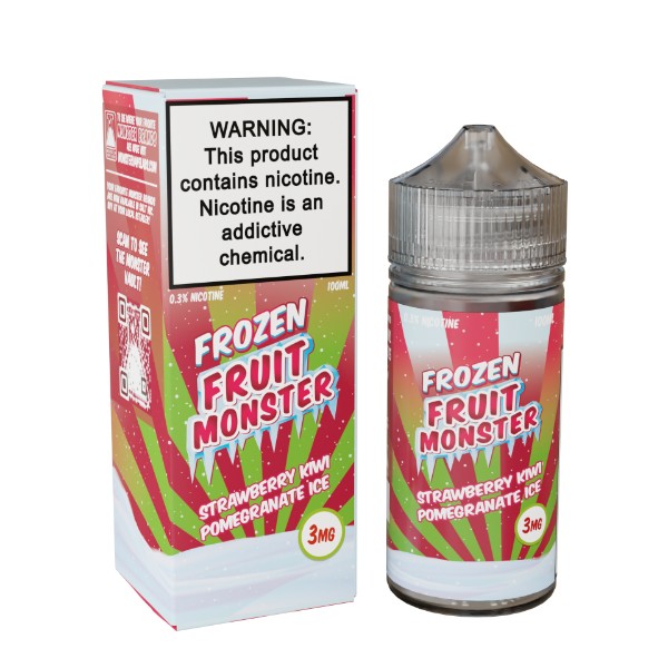Fruit Monster 100ML Vape Juice Best Flavors Strawberry kiwi pomegranate