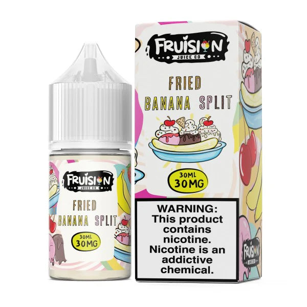 Fruision 30mL Salt Nic Fried Banana Split
