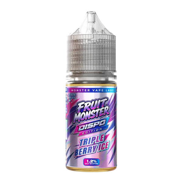 Fruit Monster Dispo Syn Nic Salt - Triple Berry Ice - 30ml