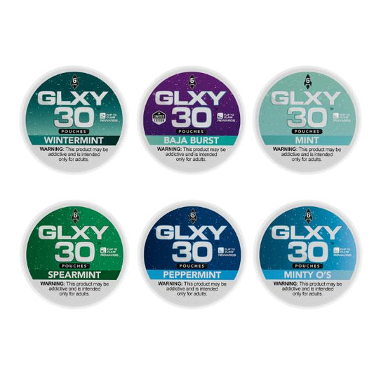 GLXY Nicotine Pouches 5-Pack All Flavors