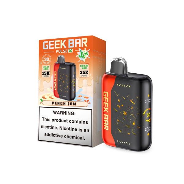Geek Bar Pulse X 25,000 Puffs Jam Edition $19.95 eLiquid.com Geek Bar Pulse X 25,000 Puffs Jam Edition $19.95 eLiquid.com