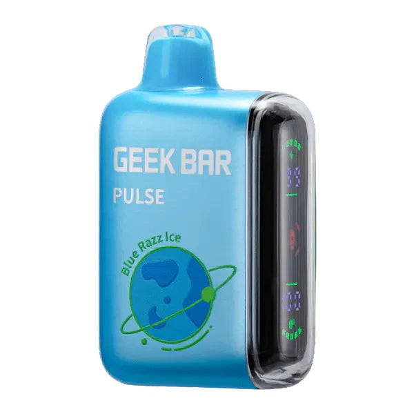 Geek Bar Pulse 15,000 Puffs Disposable (Texas Edition) Blue Razz Ice