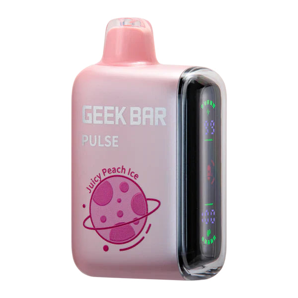 Geek Bar Pulse 15,000 Puffs Disposable (Texas Edition) Juicy Peach Ice