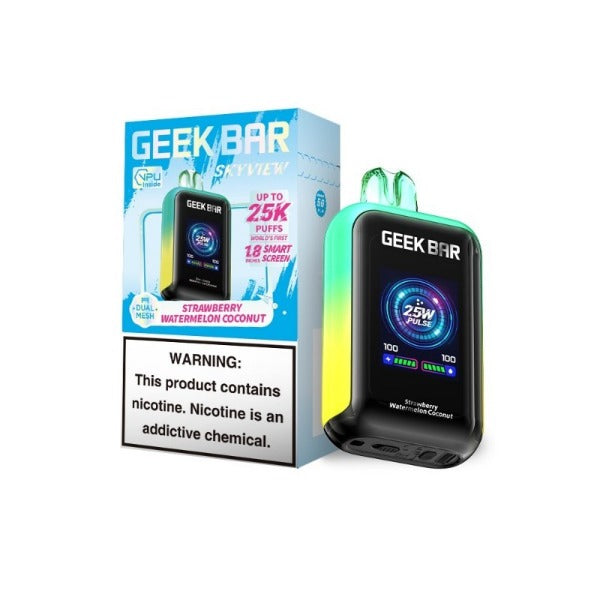 Geek Bar Skyview 25,000 Puffs Disposable Vape 16mL $13.99 eLiquid.com Geek Bar Skyview 25,000 Puffs Disposable Vape 16mL $13.99 eLiquid.com