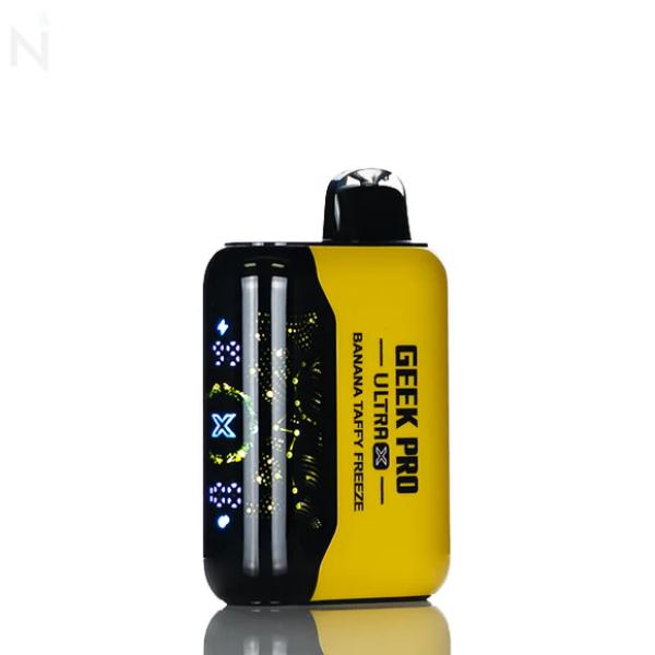 Best Deal Geek Pro Ultra X 45,000 Puffs Disposable - Banana Taffy Freeze