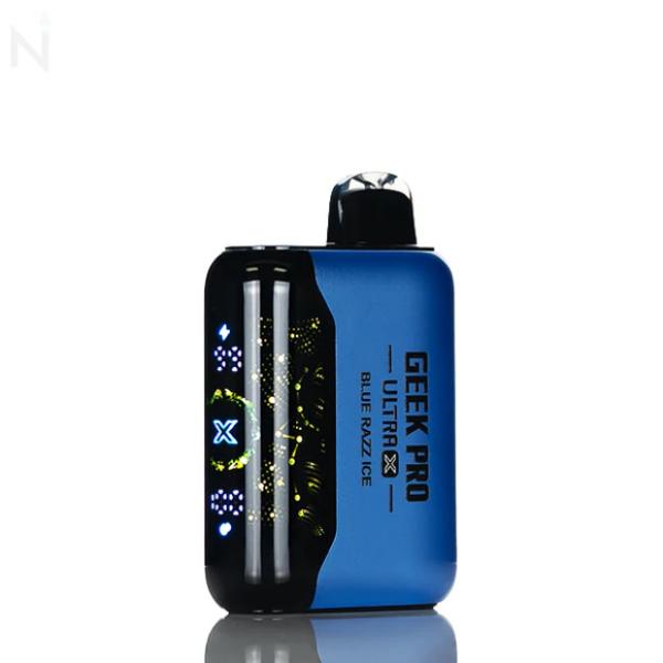 Best Deal Geek Pro Ultra X 45,000 Puffs Disposable - Blue Razz Ice