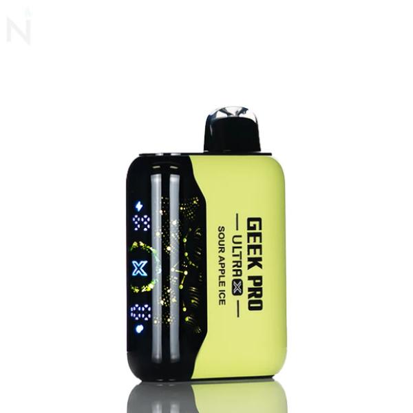 best apple disposable vape Geek Pro Ultra X 45,000 Puffs Disposable – $18.95 – eLiquid.com