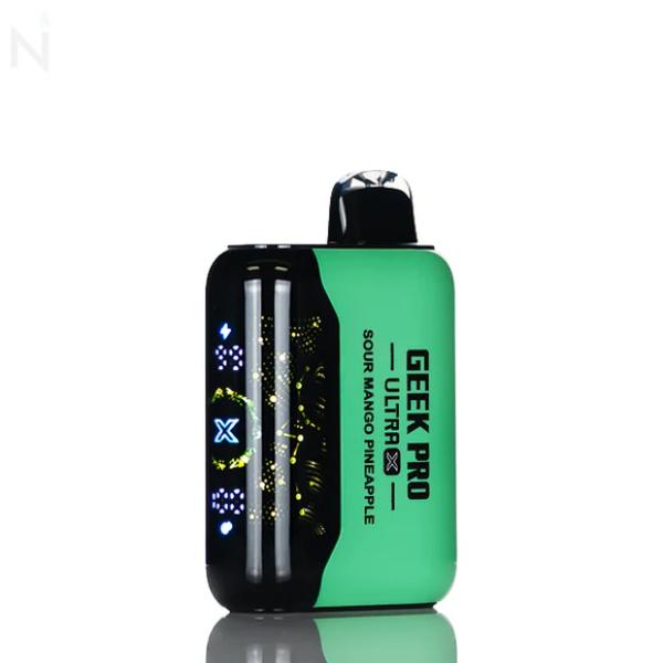 Best Deal Geek Pro Ultra X 45,000 Puffs Disposable - Sour Mango Pineapple