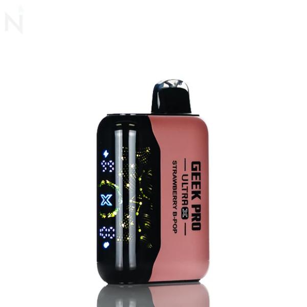 Best Deal Geek Pro Ultra X 45,000 Puffs Disposable - Strawberry B-Pop