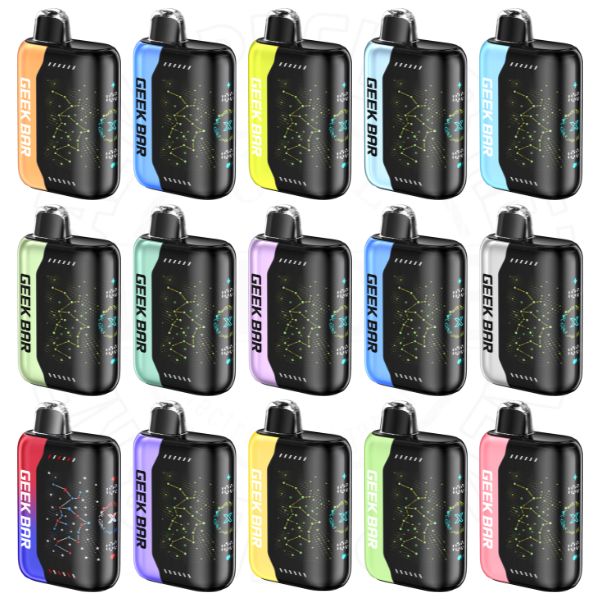 Geek Bar Pulse X 25000 Puffs Disposable Vape 18mL Best Flavors