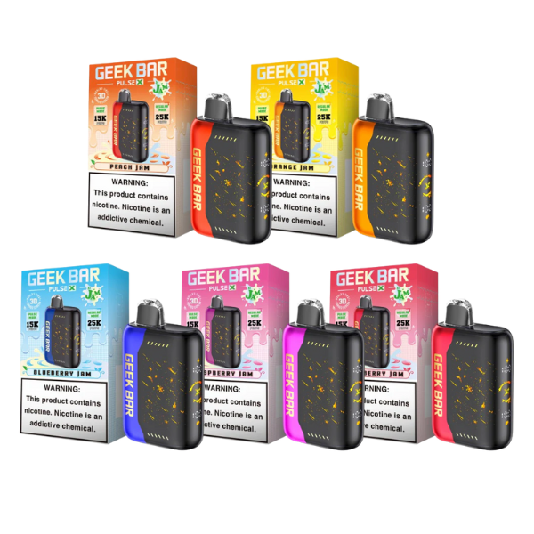 how much is elf bar vape Geek Bar Pulse X 25k (Jam Edition) Disposbale Vapes main image 1