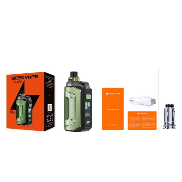 Best Deal GeekVape Aegis Hero 5 Kit - Package Content