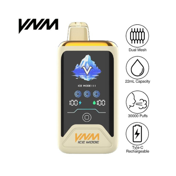 VNM Ice Mode 30,000 Puff Disposable Vape 22mL 5 Pack $70.00 eLiquid.com VNM Ice Mode 30,000 Puff Disposable Vape 22mL 5 Pack $70.00 eLiquid.com