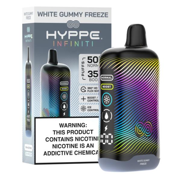 Hyppe Infiniti 50,000 Puffs Disposable $13.00 eLiquid.com Hyppe Infiniti 50,000 Puffs Disposable $13.00 eLiquid.com