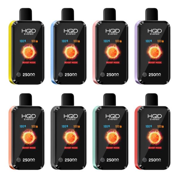 Best Flavors HQD Everest 25,000 Puffs Disposable Vape 28mL