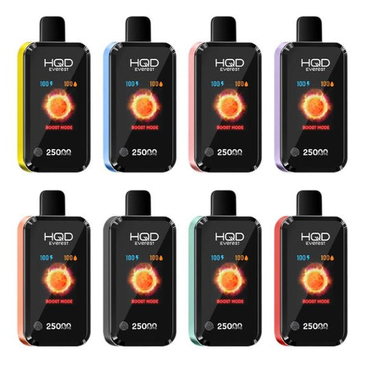 Best Flavors HQD Everest 25,000 Puffs Disposable Vape 28mL