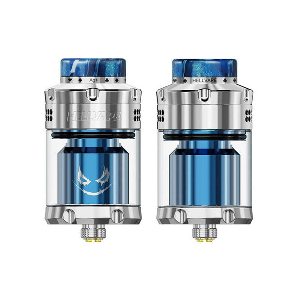 HellVape Dead Rabbit 3 RTA (Joker Edition) - Shiny Stainless Steel Blue