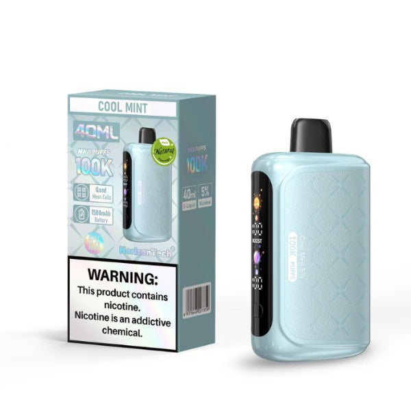 HorizonTech 100K Puffs Disposable (Texas Edition) Cool Mint
