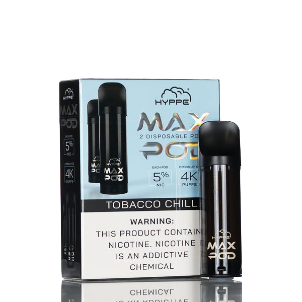 Hyppe Max Replacement Pods Tobacco Chill
